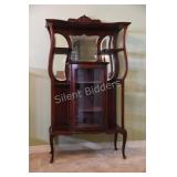 Victorian Mahogany Multi Level Display Cabinet