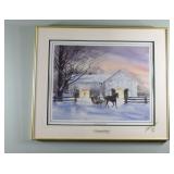 Walter Campbell Signed in Gold Pen by the Artist