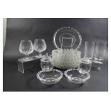 Waterford Large Stemware & Beaded Luncheon Plates