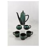 Blue Mountain Pottery Coffee Set
