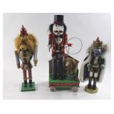 Hand Painted Wood Mantel Nutcracker