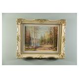 Erkki Jalava Signed Professionally Framed Artwork