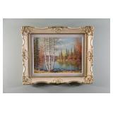 Erkki Jalava Signed Professionally Framed Artwork