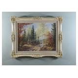 Erkki Jalava Signed Professionally Framed Artwork