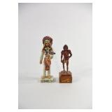 Native American Cigars 5 Cent Figurines