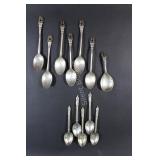 Silverplate Antique Coffee Spoons