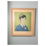 Henry Major Framed Lithograph, Philosopher Family