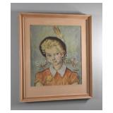 Henry Major Framed Lithograph, Philosopher Family