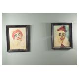 Diana M. King Signed  Artwork on Canvas Board