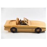 Solid Wooden 19" Corvette 