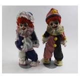 Porcelain High Gloss Hand Painted Clown Set