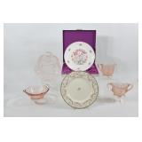 Royal Doulton Collector Plate, Depression Glass