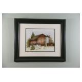 Diana M. King Signed  Artwork on Canvas Board