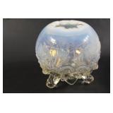 Northwood Canary Vaseline Opalescent Glass Bowl