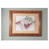 Diana M. King Signed  Artwork on Canvas Board