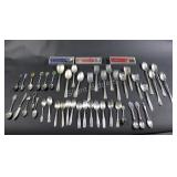 Collector Silverplate Spoons, Various Sizes