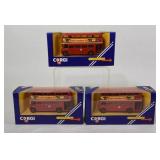 New Sealed Corgi Die Cast Visit London Zoo Bus x 3