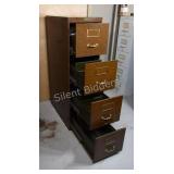 Grand & Toy Four Drawer Metal Filing Cabinet