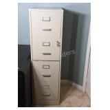 Grand & Toy Four Drawer Metal Filing Cabinet