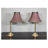 Brass Table Top Swing Lamps