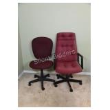 Two Arm Office Chairs