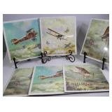 New Sealed Peter Cockerill Air Plane Prints