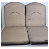 Patio Polyester Seat Cushion - High Back