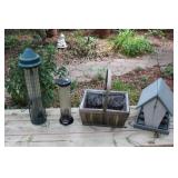 Assortment of Bird Feeders
