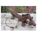 Artisian Metal Garden Dog