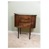 Oval Victorian Style Occasional Table