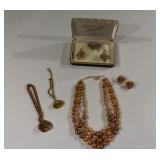 Costume Jewellery Necklace, Earring