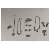 Costume Jewellery Sets with Sherman Brooch