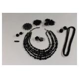 Costume Jewellery Beaded Sets, Earrings & Brooch