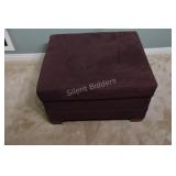 Flip Top Ultra Suede Storage Box