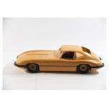 Solid Wooden 17.5" Jaguar E Classic Car