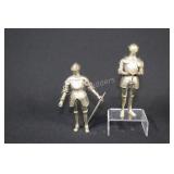 Hand Crafted Artisian Heavy Brass Soldiers
