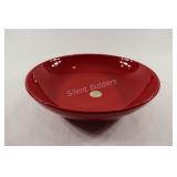 NEW, Maioliche Jessica Red Stoneware Serving Bowl