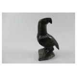 Soapstone Large 7" Hawk Sculpture