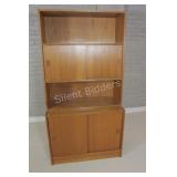 Mid-Century Modern Danish Teak Bookcase & Cabinet