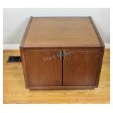 Mid Century Double Cupboard Side / End Table