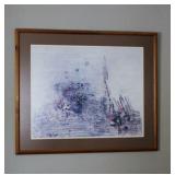 Nissan Engel Signed To Print Framed Artwork