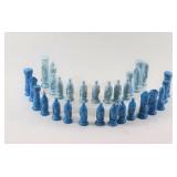 Glazed Ceramic Chess Set
