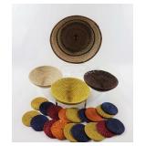 Artisian Hand Crafted African Baskets from Africa
