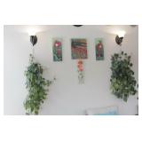 REAL - Tropical Solarium Hanging Ivy Plants X 2