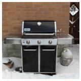 Weber Three Burner Propane BBQ with Side Burner