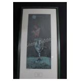 La Copa Azul,1902 Barcelona Framed Print with Seal