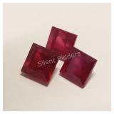 $500, 3 Genuine Rubies
