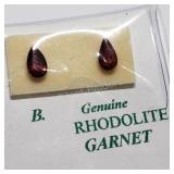 $100, Genuine Rhodolite Garnets