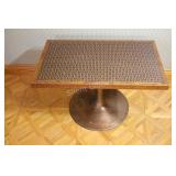 Mid Century Brass Geometric Coffee Table