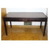 Leather Top Large Executive Desk